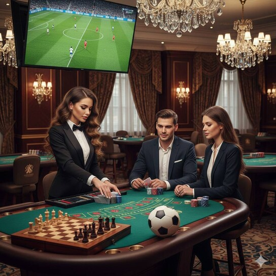 棋牌公司主视觉